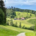 Blick auf die Ferienwohnung